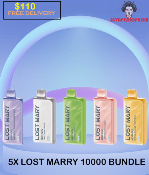 5X LOST MARRY MO 10000 DISPOSABLE