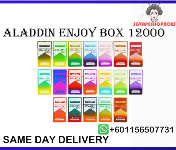 Aladdin Enjoy Box 12K puff