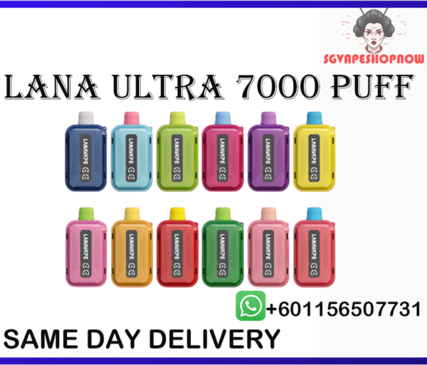 LANA ULTRA 7000 PUFF LANA 7K PUFF DISPOSABLE