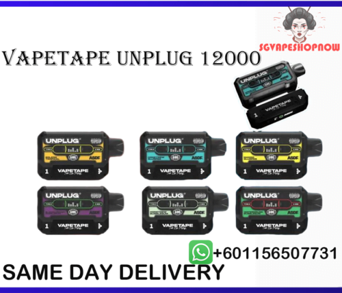 VAPETAPE UNPLUG 12000 PUFF Vapetape Unplug 12000 Starter Kit