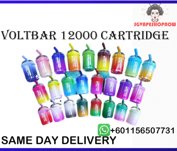 VOLTBAR 12000 PUFF CARTRIDGE VOLTBAR SG