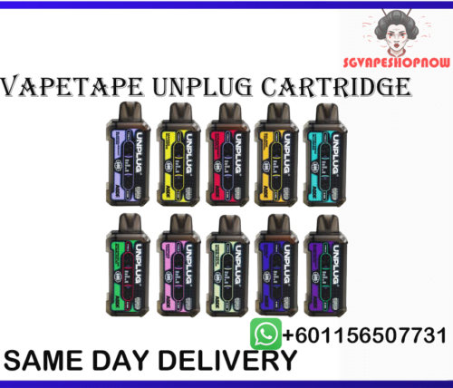 vapetape unplug CARTRIDGE Vapetape Unplug Refilled Cartridge 12000 puff