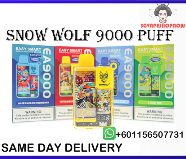 SNOW WOLF 9000 PUFF