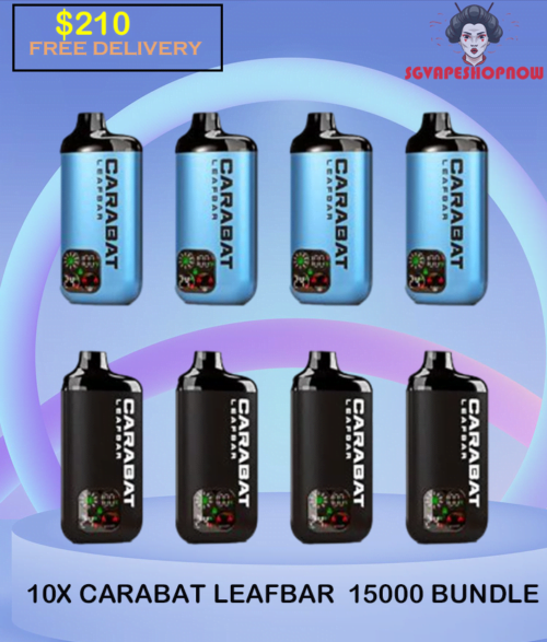 10X Carabat Leafbar 15K PUFF