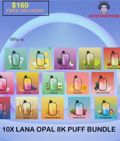 LANA OPAL 8000 PUFF BUNDLE